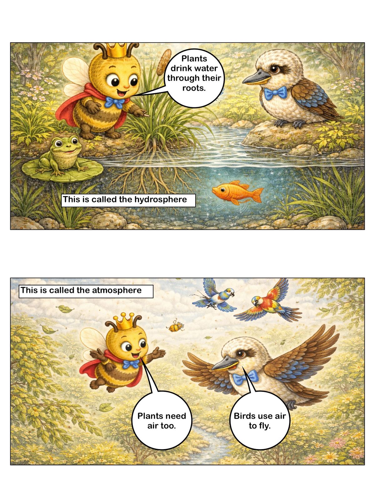 The Great Earth Team. Elaboration for AC9S1U01 panel 2