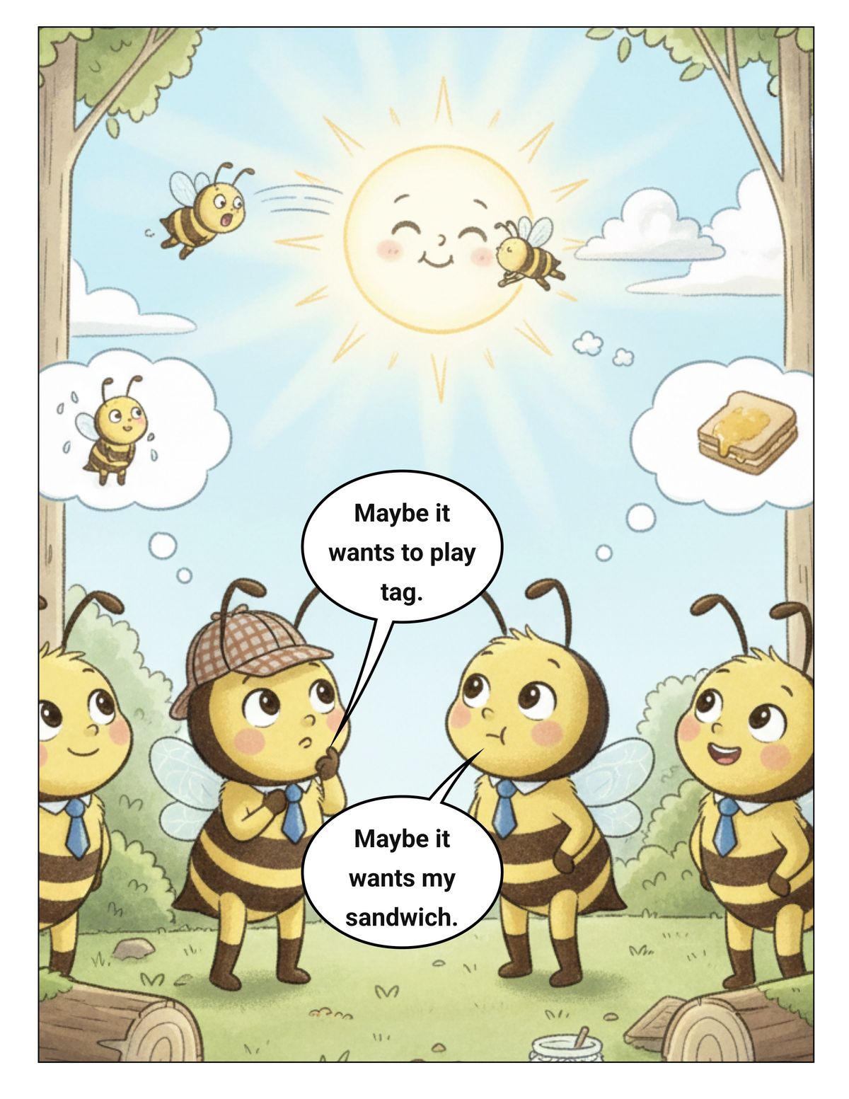 The Great Mount Tomber Sun Mystery! Elaboration for AC9S2U01 panel 3