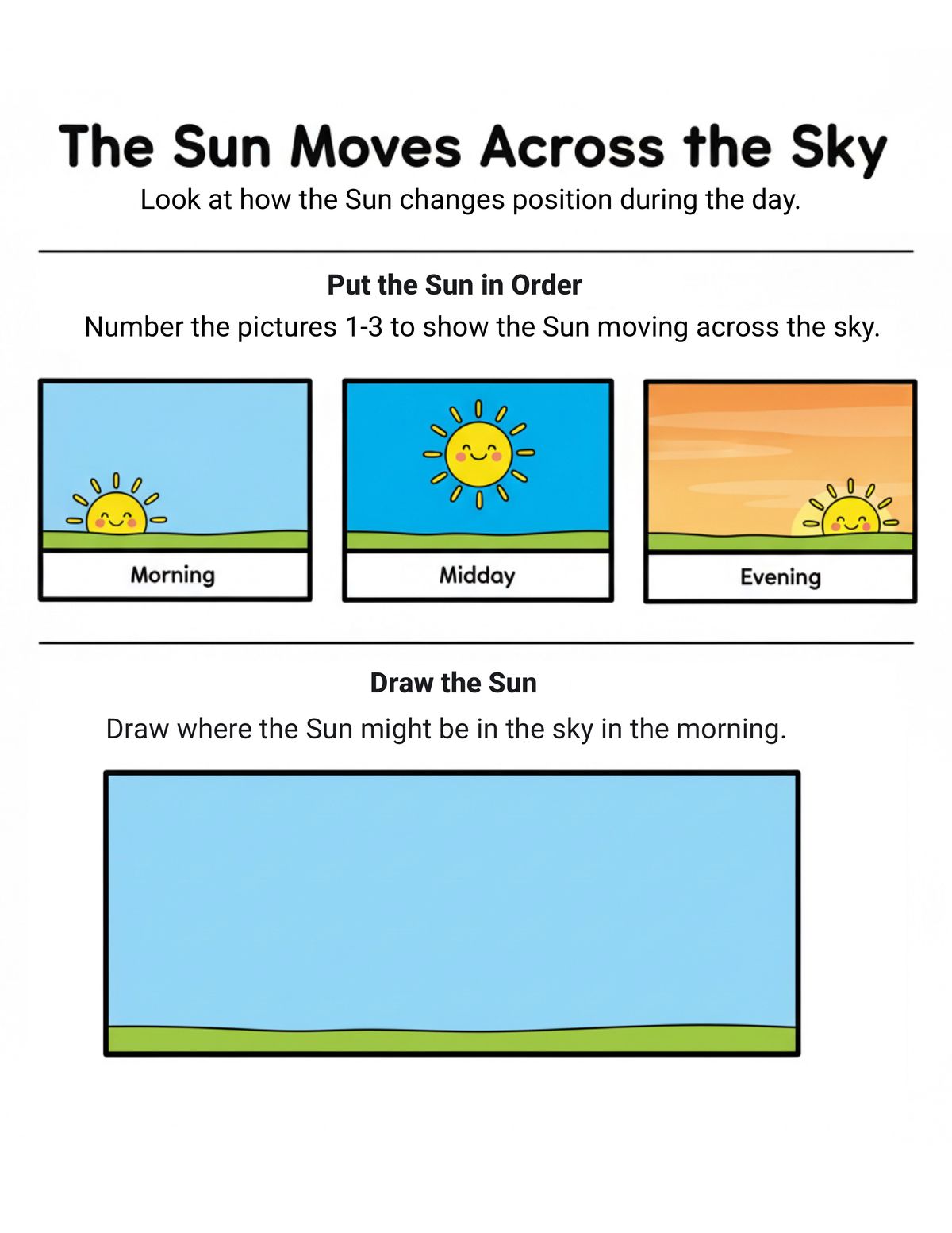 Earth and space Sciences - Year 2 - AC9S2U01 panel 2