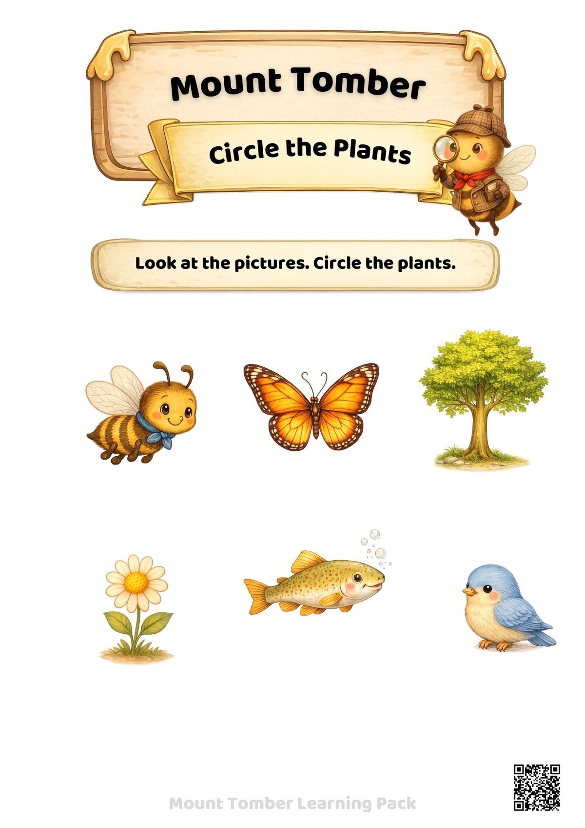 Biological Science - Prep - AC9SFU01 panel 2