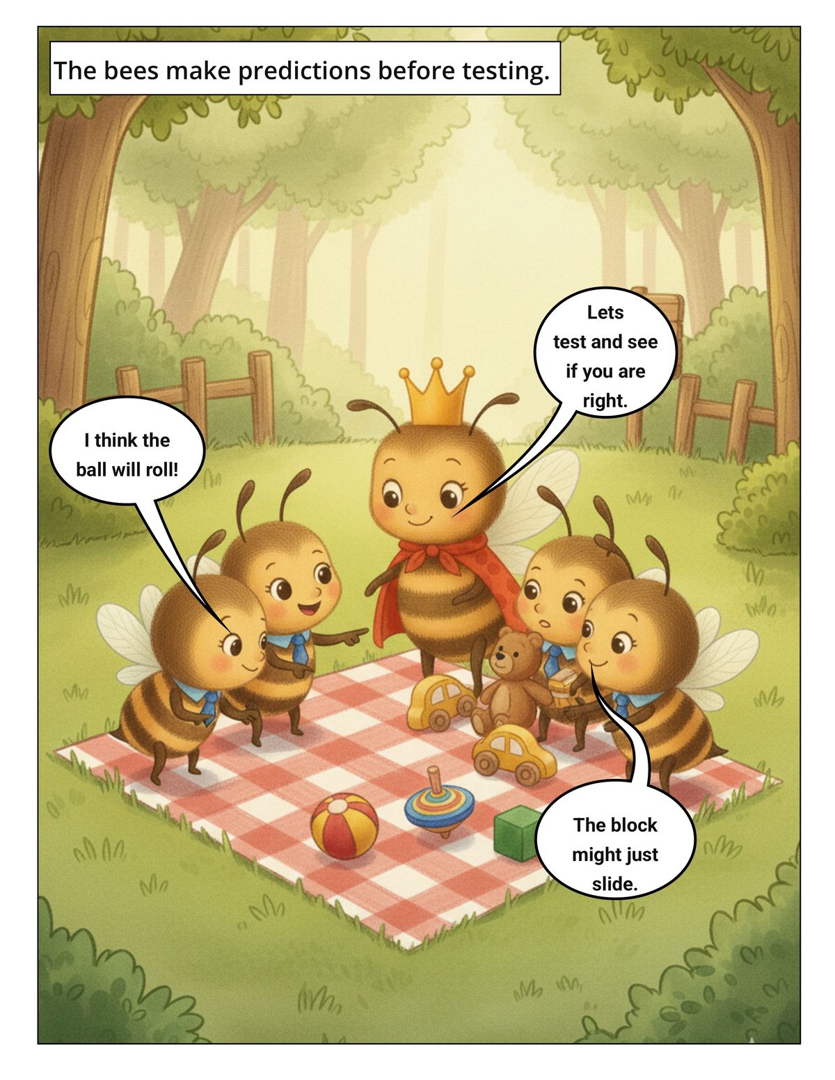 The wibbly wobbly hill test. Elaboration for AC9SFU02 panel 2